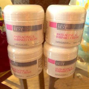 Bakers Best lot of 4 wrinkle cream